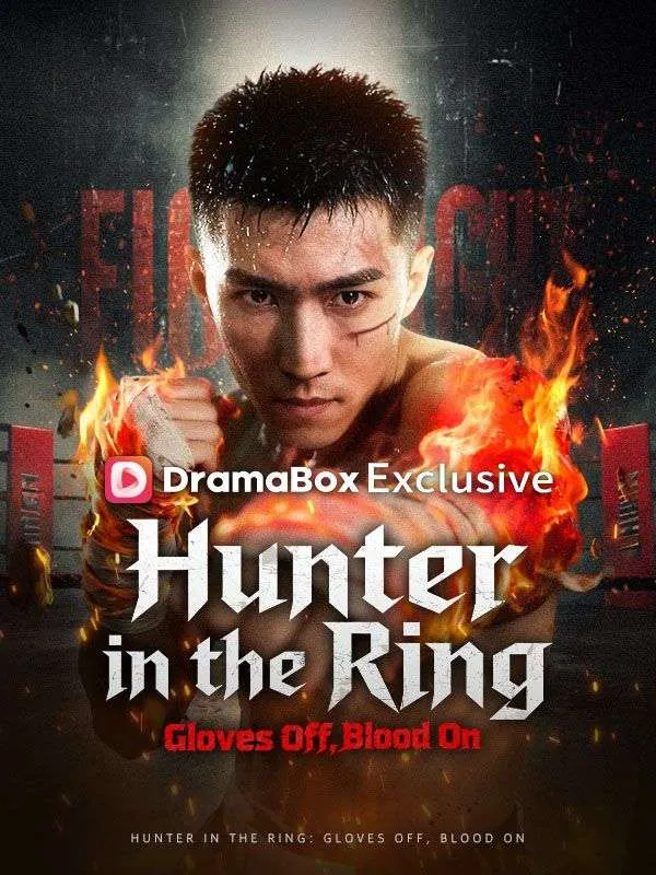 Hunter in the Ring: Gloves Off, Blood On cover