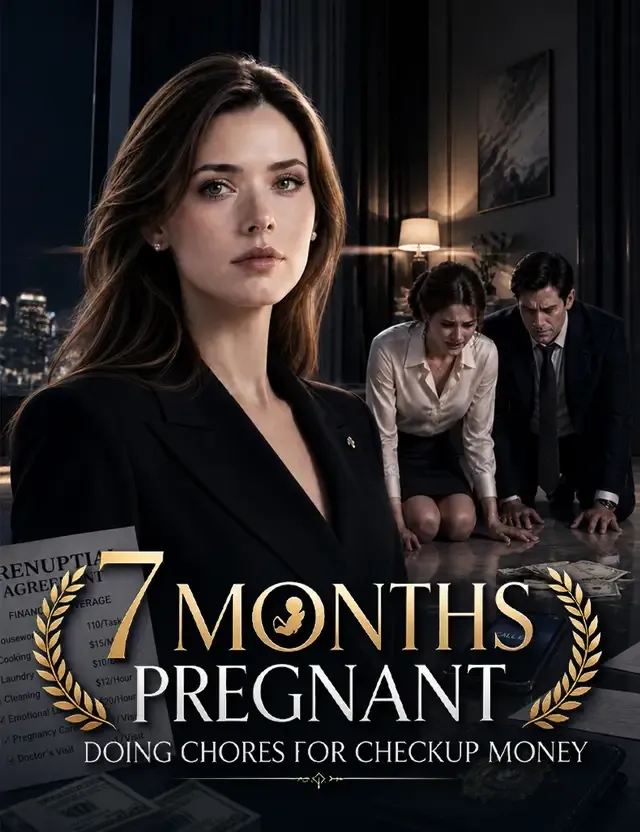 7 Months Pregnant, Doing Chores for Checkup Money cover