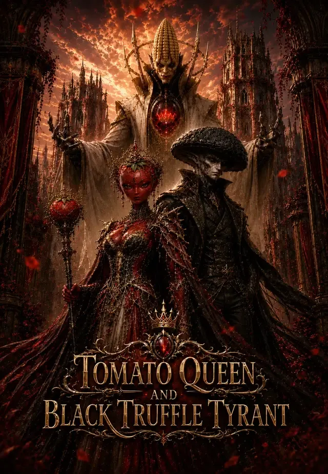 Tomato Queen and Black Truffle Tyrant cover