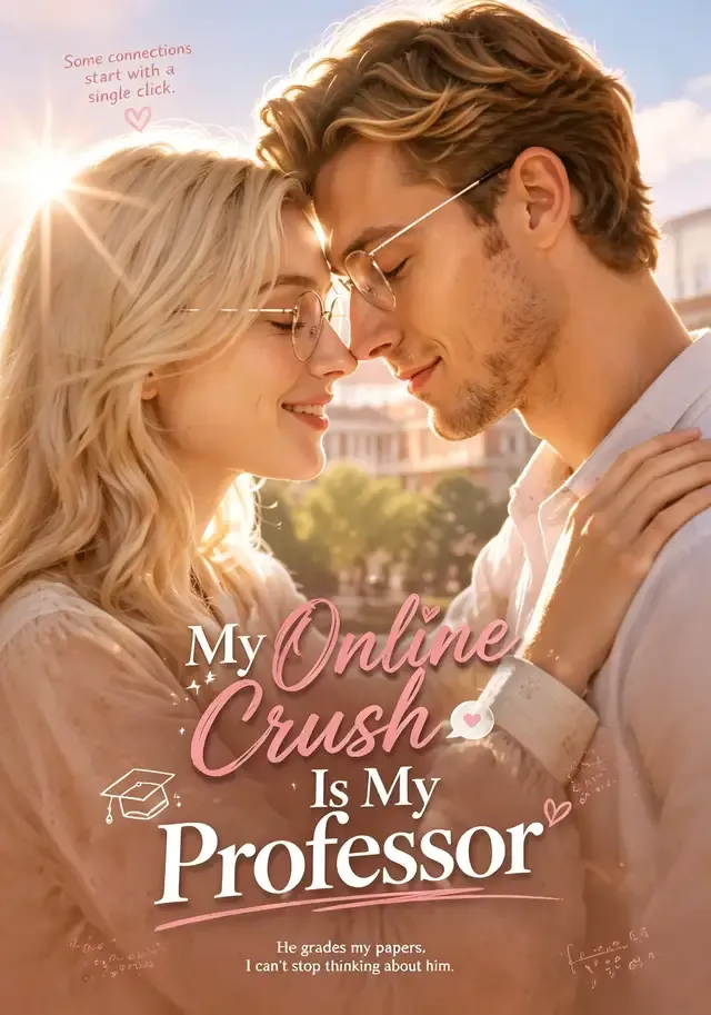My Online Crush Is My Professor cover