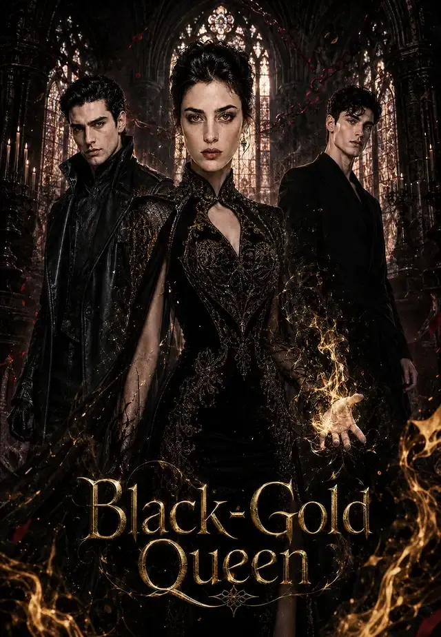 Black-Gold Queen cover