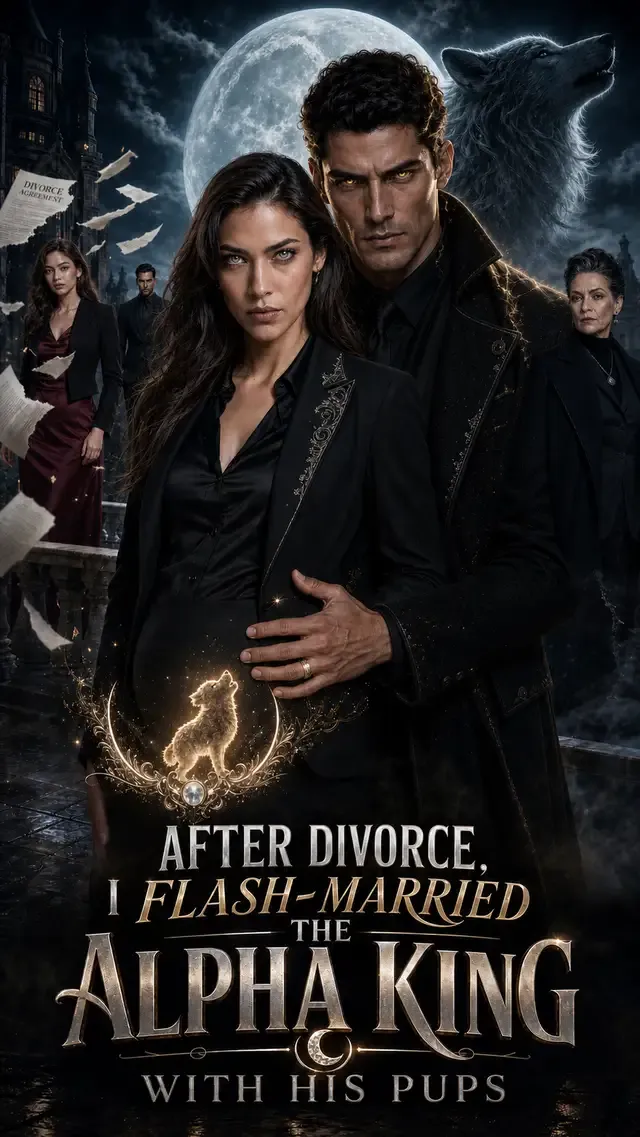 After Divorce, I Flash-Married the Alpha King with His Pups cover