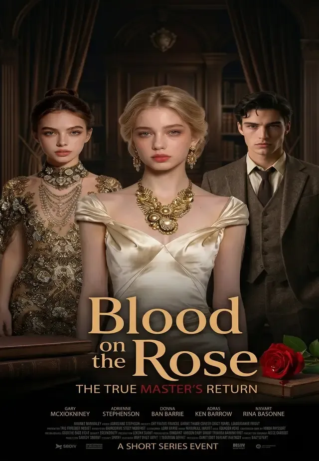 Blood on the rose cover