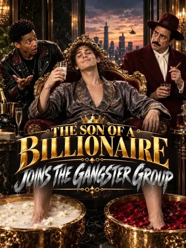 The Son of a Billionaire Joins the Gangster Group cover
