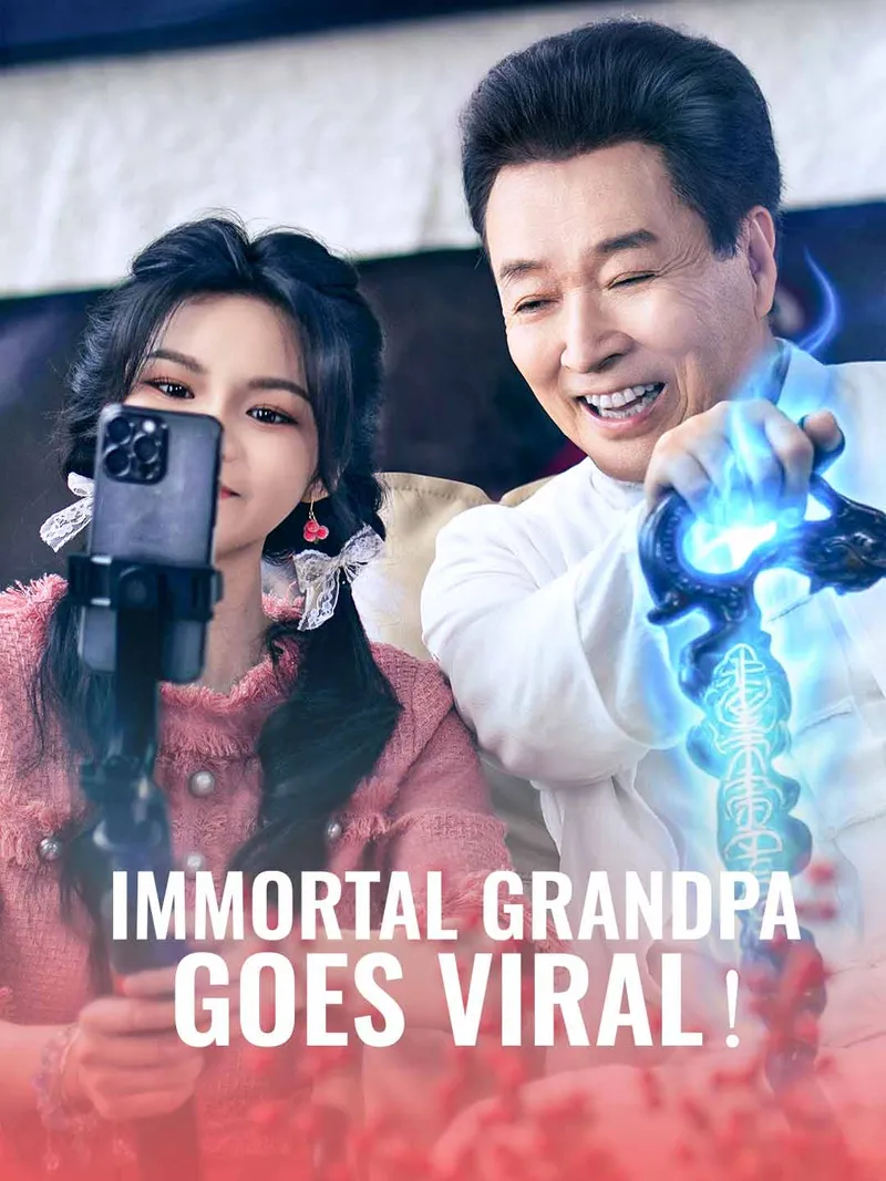 Immortal Grandpa Goes Viral! cover