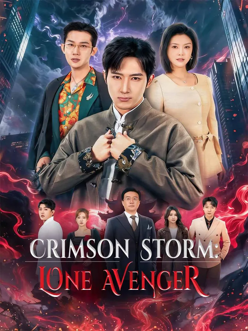 Crimson Storm: Lone Avenger cover