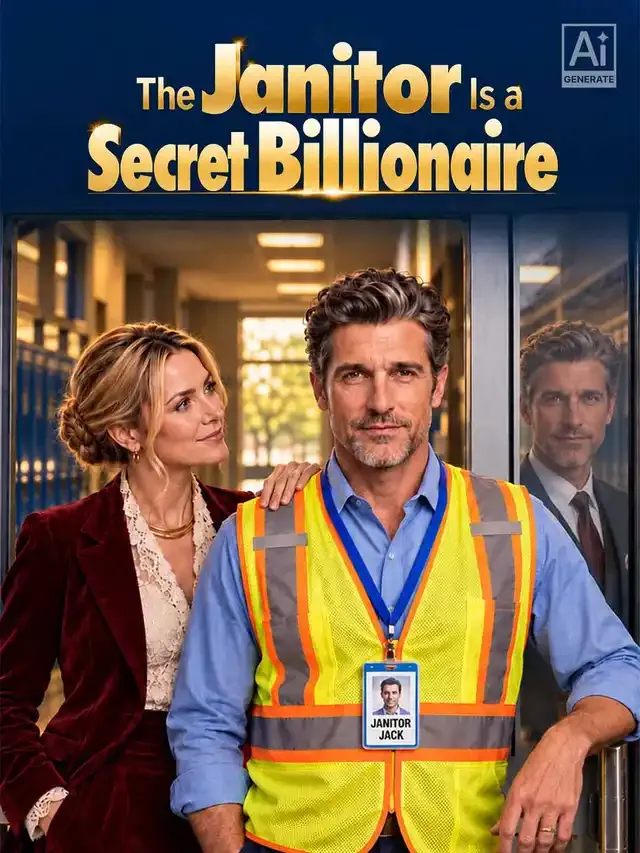 The Janitor Is a Secret Billionaire cover
