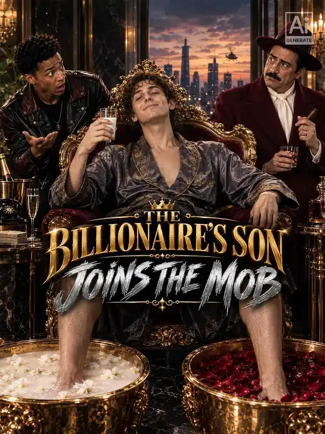 The Son of a Billionaire Joins the Gangster Group cover