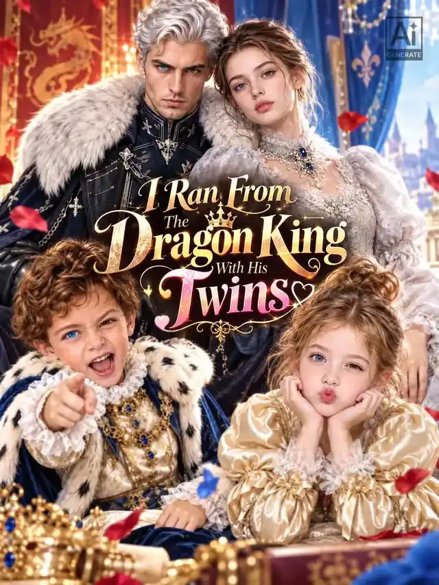 I Ran From the Dragon King... With His Twins cover