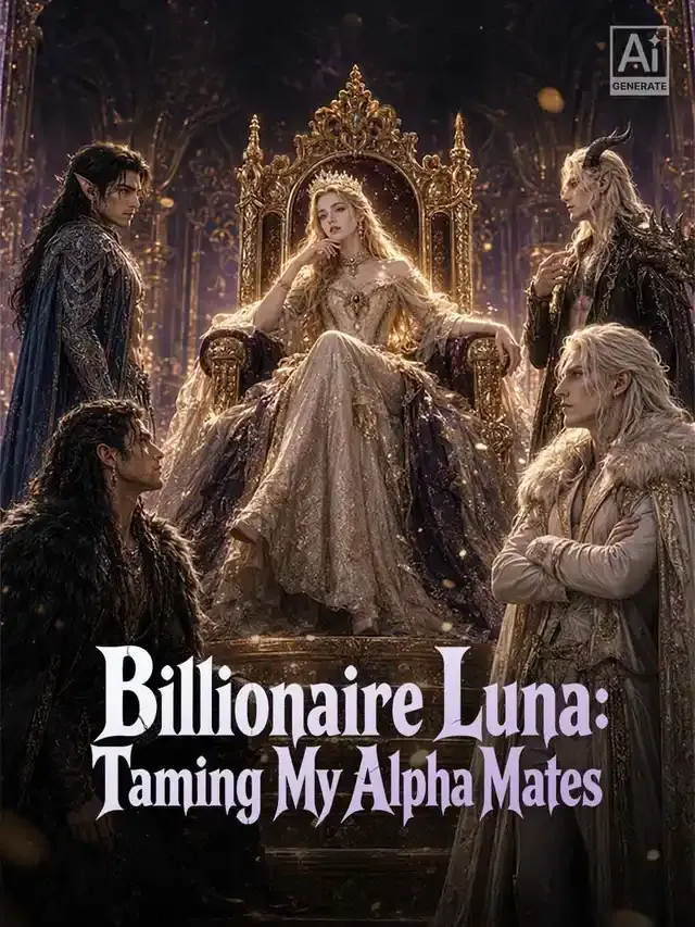 Billionaire Luna: Taming My Alpha Mates cover