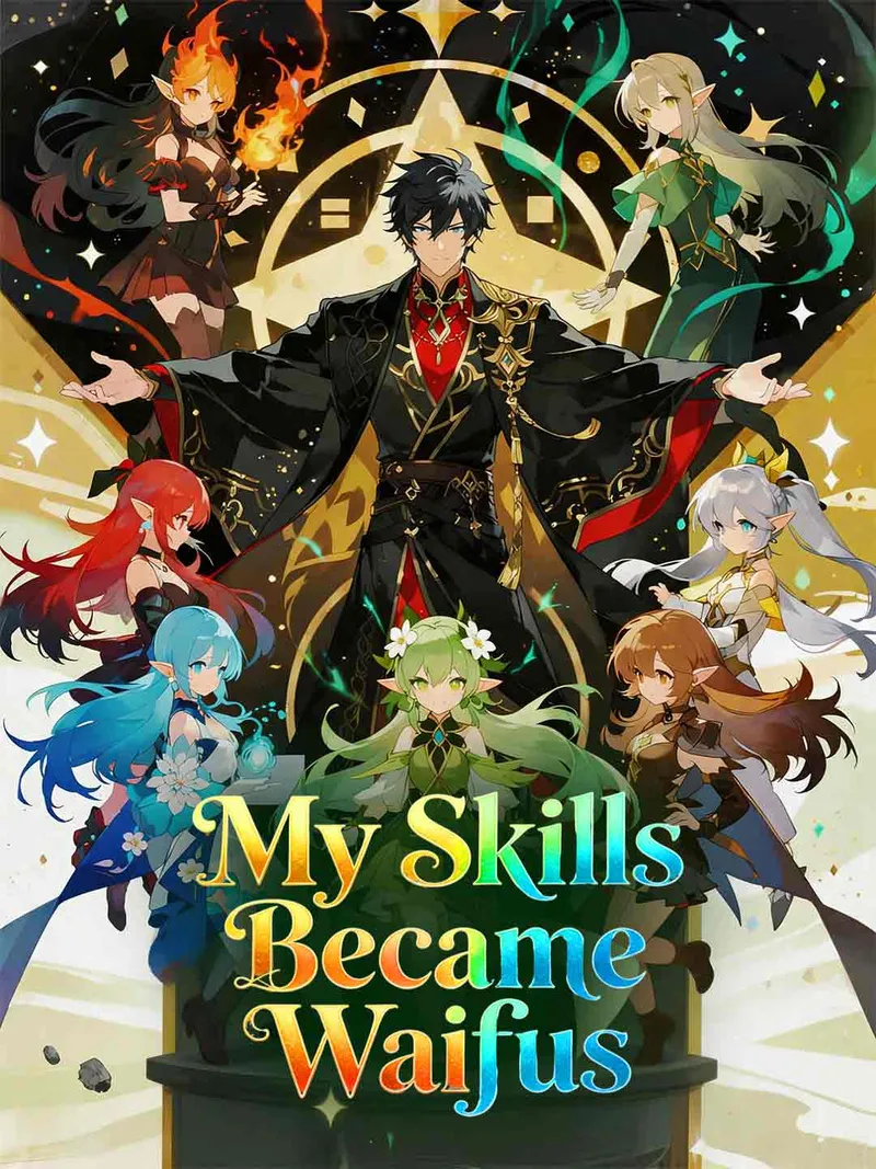 My Skills Became Waifus cover