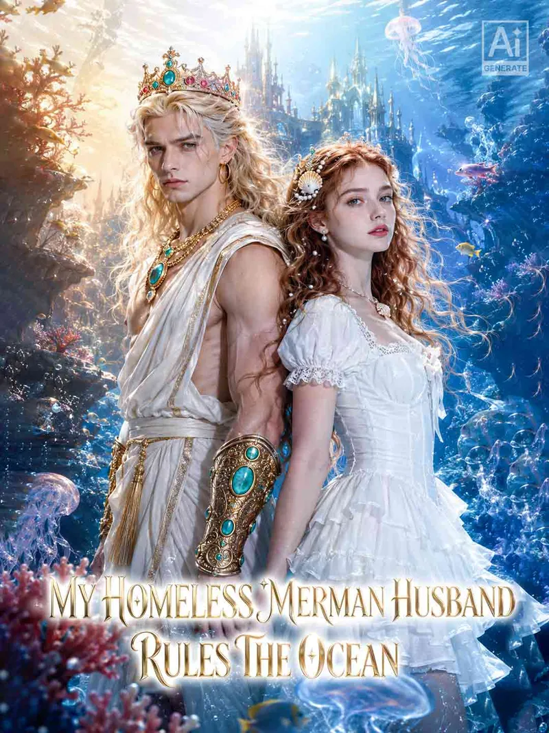 My Homeless Merman Husband Rules the Ocean cover