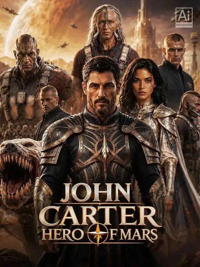 John Carter, Hero of Mars cover