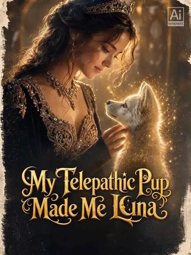 My Telepathic Pup Made Me Luna cover