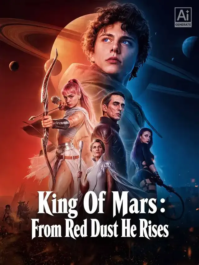 King Of Mars：From Red Dust He Rises cover