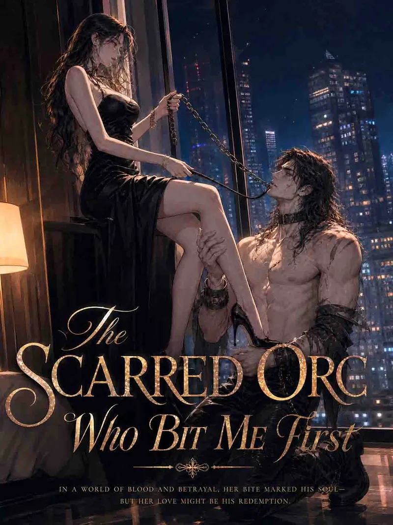 The Scarred Orc Who Bit Me First cover