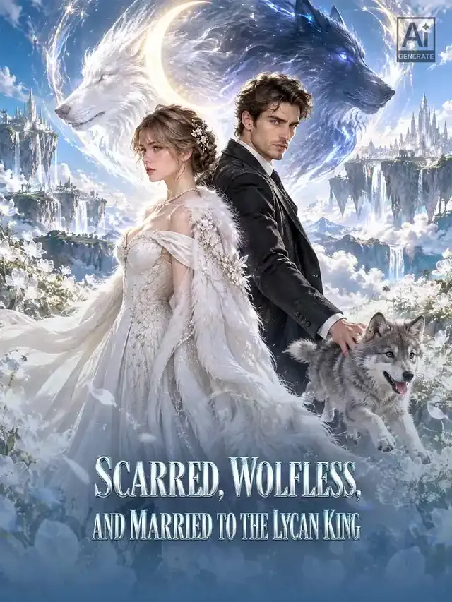 Scarred, Wolfless, and Married to the Lycan King cover