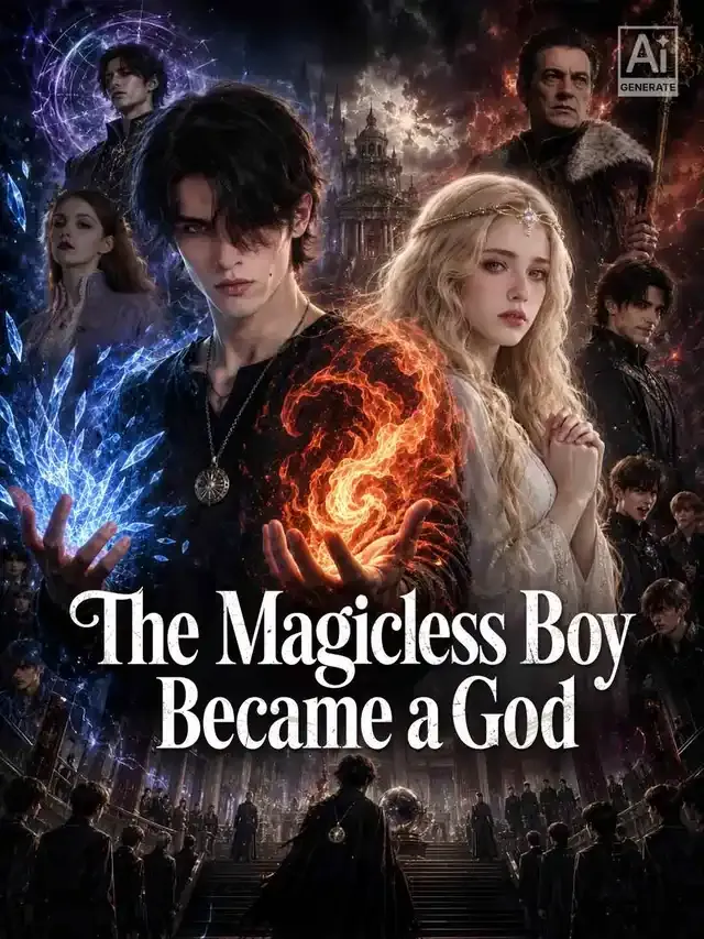 The Magicless Boy Became a God cover
