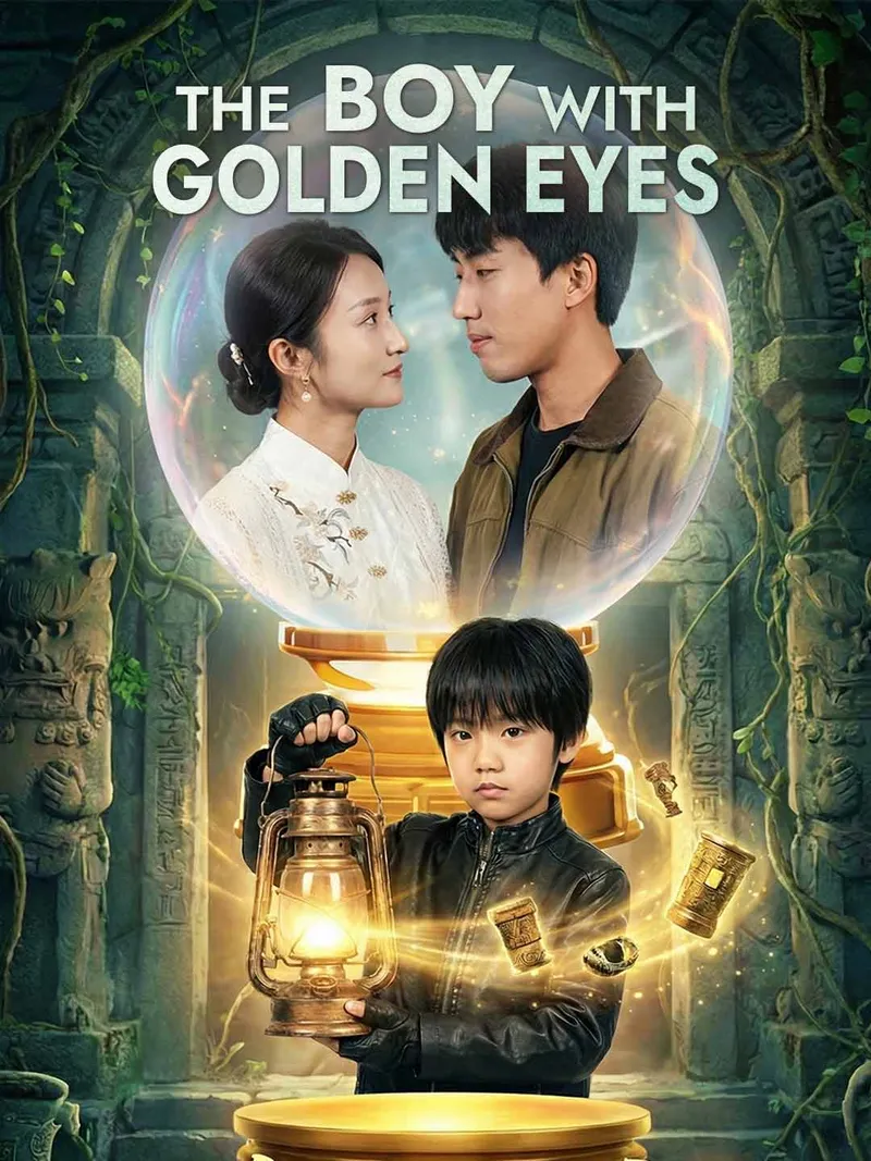 The Boy with Golden Eyes cover