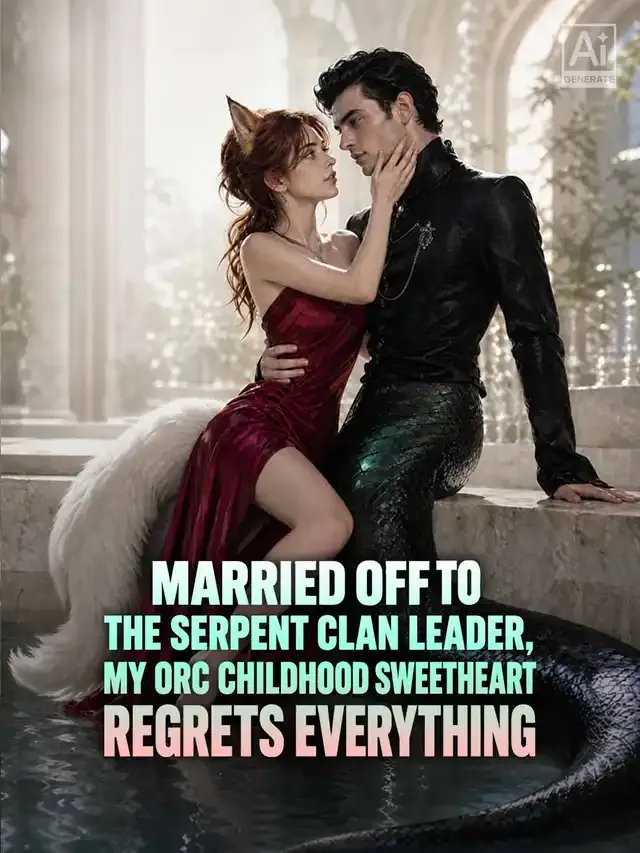 Married Off to the Serpent Clan Leader, My Orc Childhood Sweetheart Regrets Everything cover