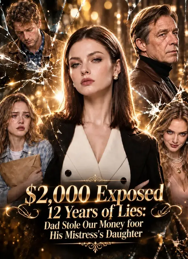 $2,000 Exposed 12 Years of Lies: Dad Stole Our Money for His Mistress’s Daughter cover