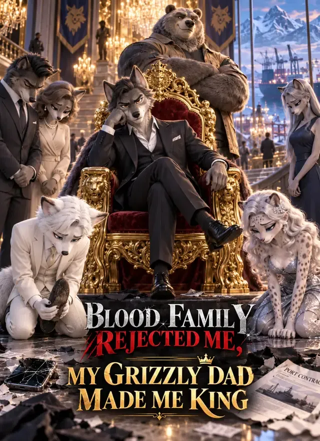 Blood Family Rejected Me, My Grizzly Dad Made Me King cover