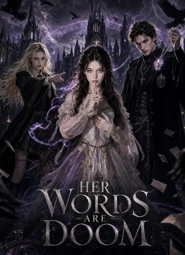 Her words are doom. cover