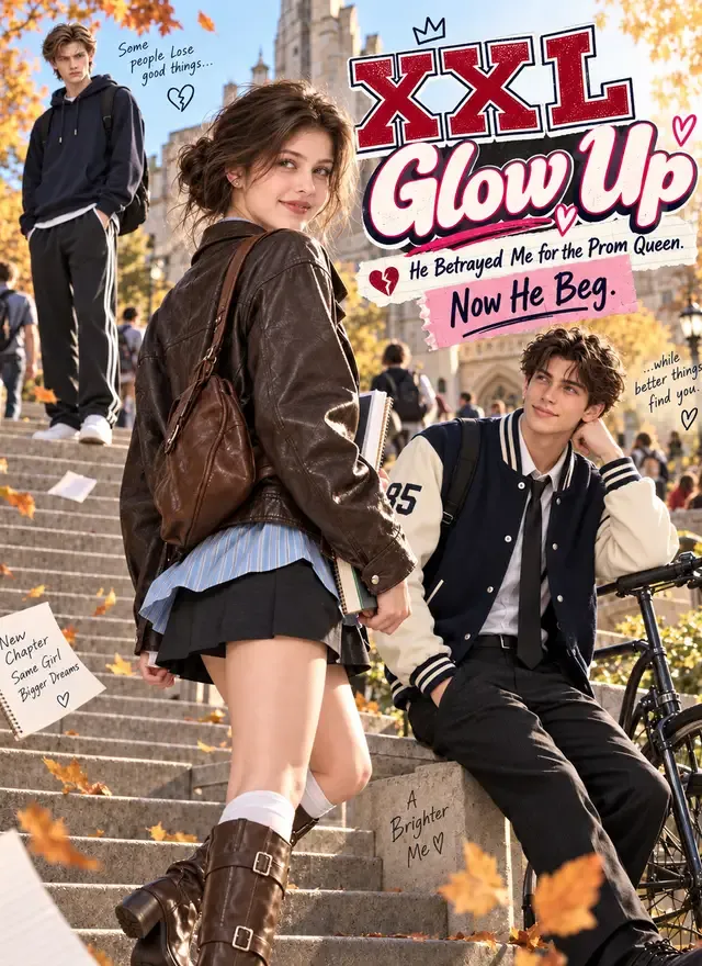 XXL Glow Up， He Betrayed Me for the Prom Queen. Now He Beg cover