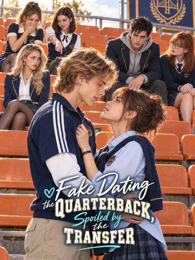 Fake Dating the Quarterback, Spoiled by the Transfer cover