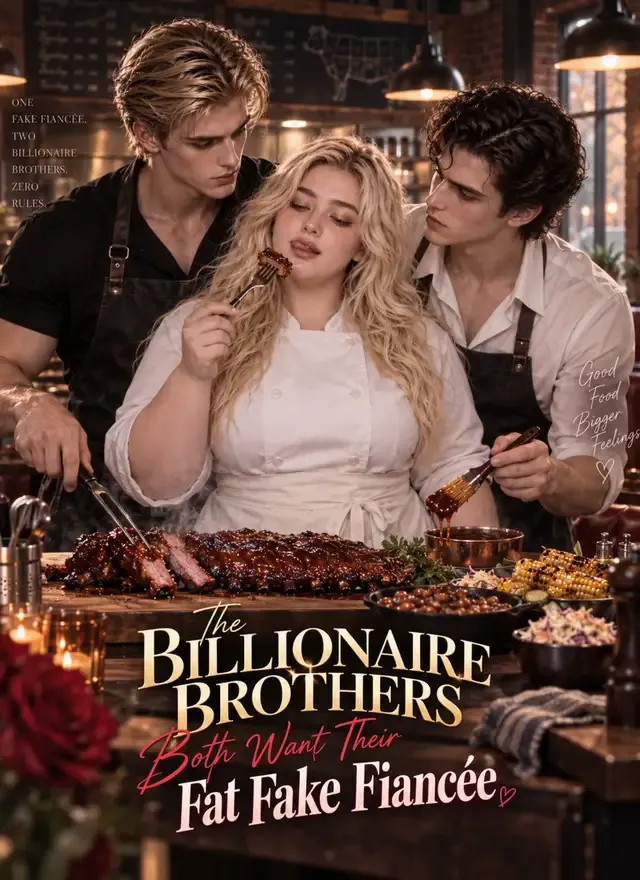 The Billionaire Brothers Both Want Their Fat Fake Fiancée cover