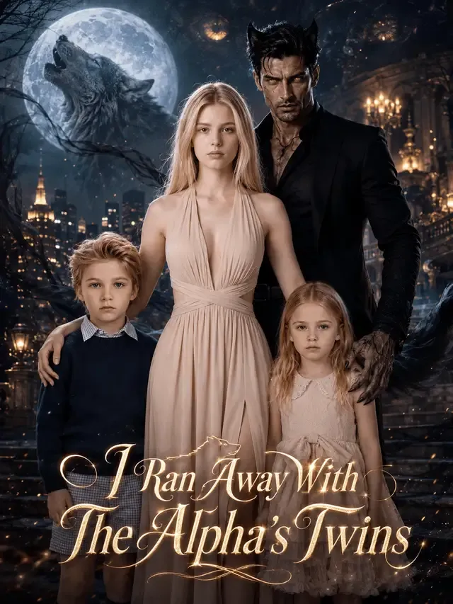 I Ran Away With The Alpha's Twins cover