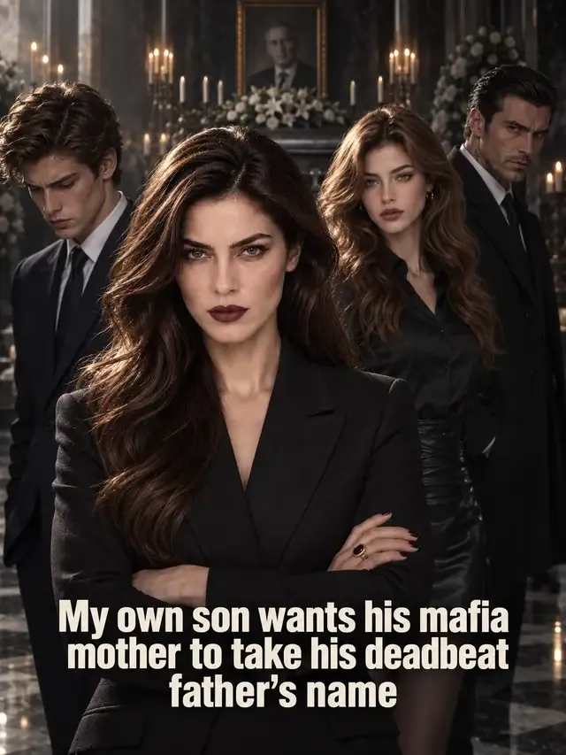 My own son wants his mafia mother to take his deadbeat father's name cover
