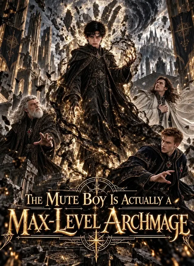 The Mute Boy Is Actually a Max‑Level Archmage cover