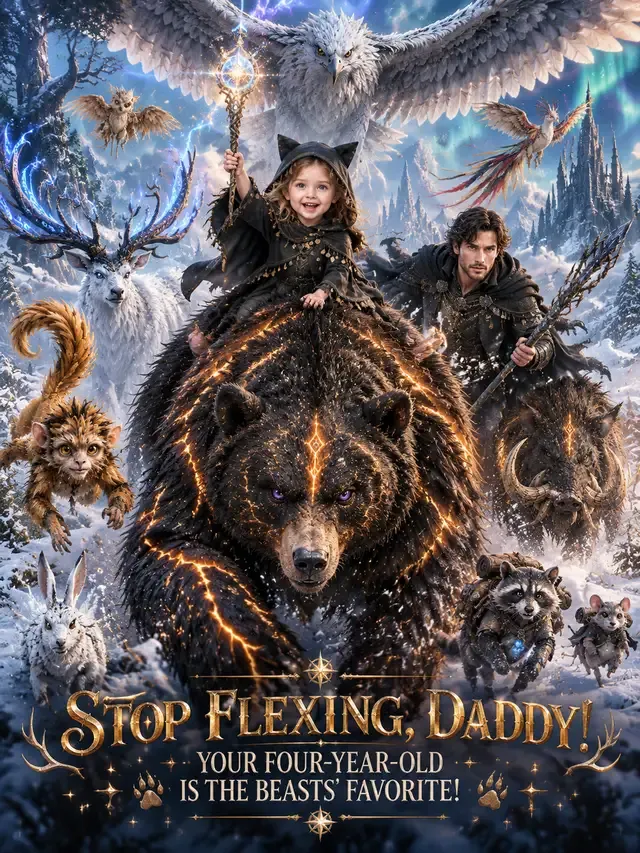 Stop Flexing, Daddy! Your Four-Year-Old Is the Beasts' Favorite! cover
