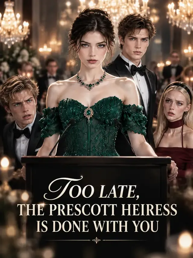 TOO LATE, THE PRESCOTT HEIRESS IS DONE WITH YOU cover