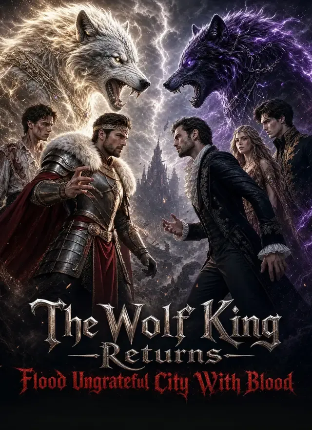 The Wolf King Returns, Flood Ungrateful City With Blood cover