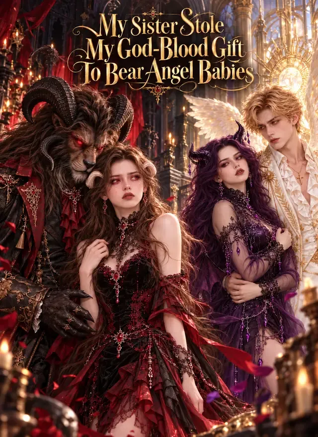 My Sister Stole My God‑Blood Gift To Bear Angel Babies cover