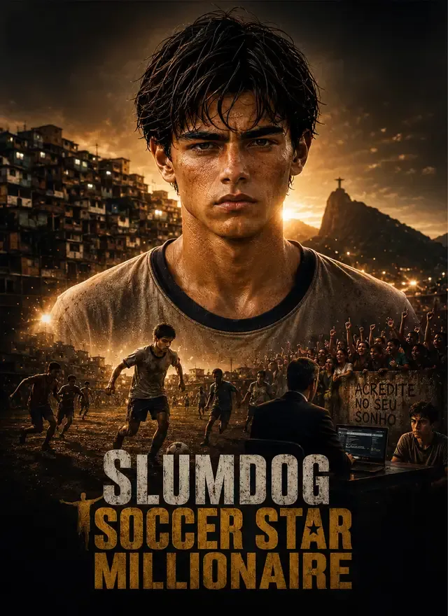 Slumdog Soccer Star MIllionaire cover