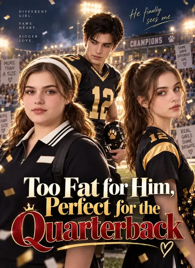 Too Fat for Him, Perfect for the Quarterback cover