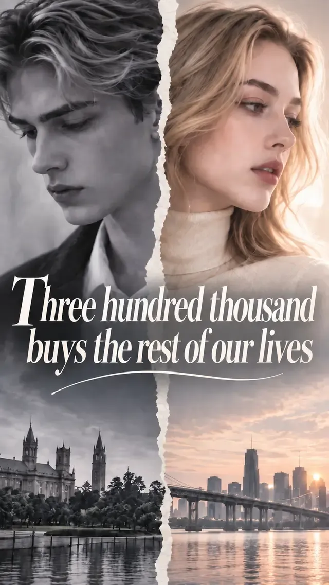 Three hundred thousand buys the rest of our lives cover