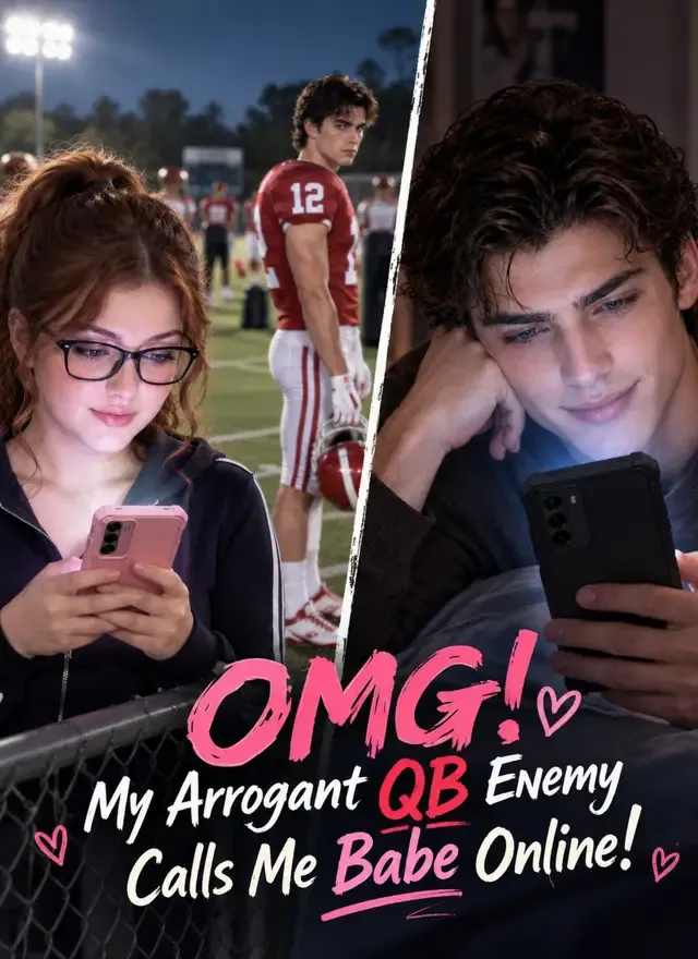 OMG! My Arrogant QB Enemy Calls Me Babe Online! cover