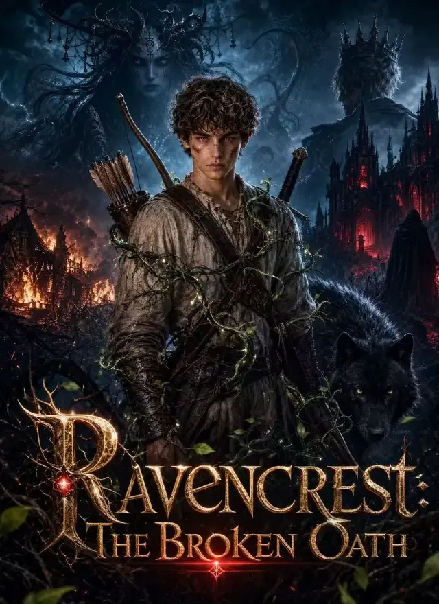 Ravencrest: The Broken Oath cover