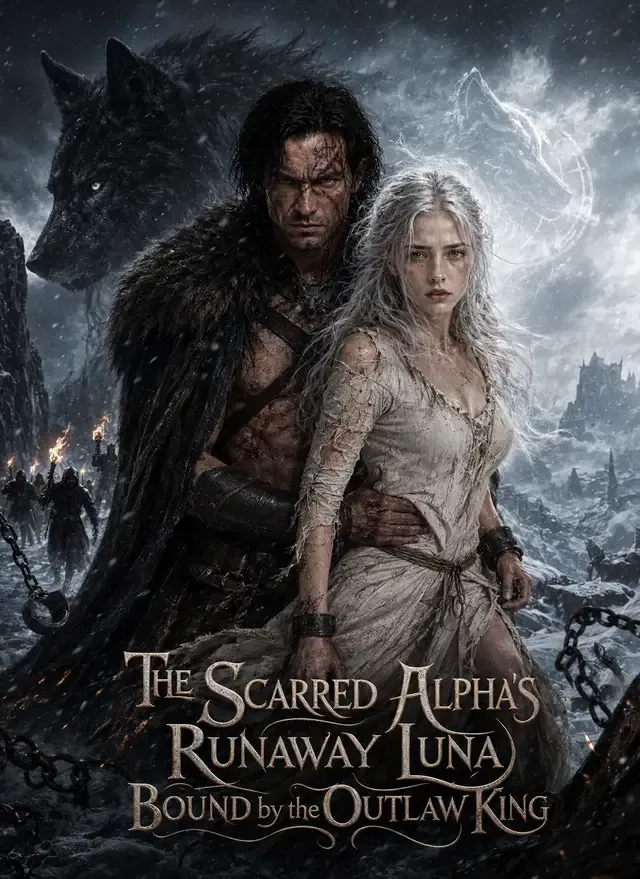 The Scarred Alpha's Runaway Luna: Bound by the Outlaw King cover