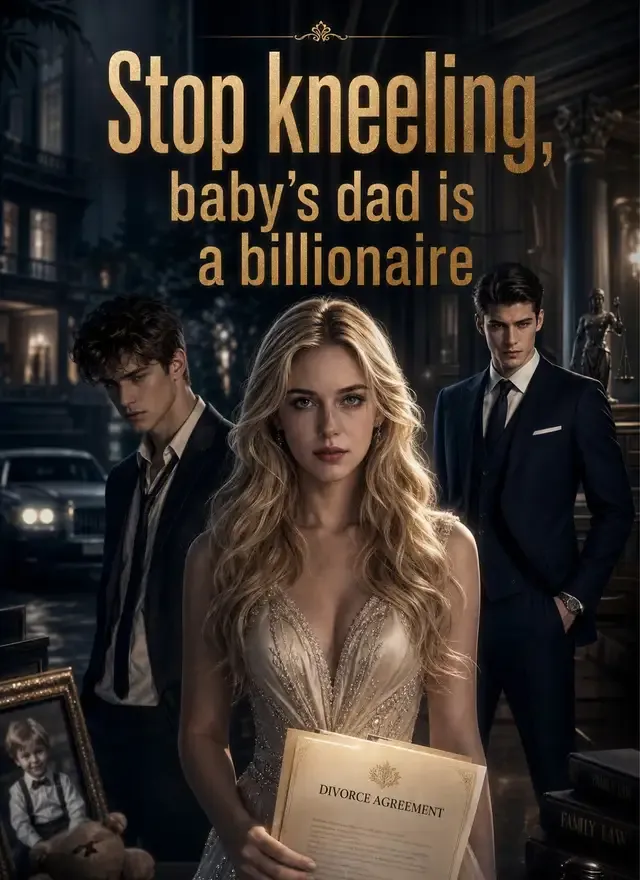 Stop kneeling, baby's dad is a billionaire cover