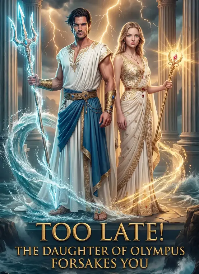 TOO LATE! THE DAUGHTER OF OLYMPUS FORSAKES YOU cover