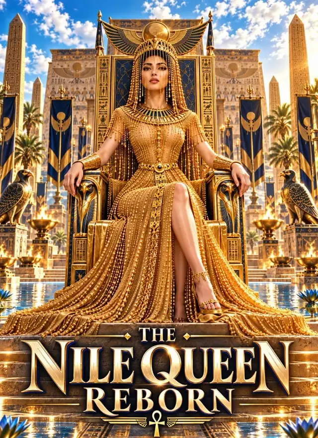 Reborn as the Nile Queen cover