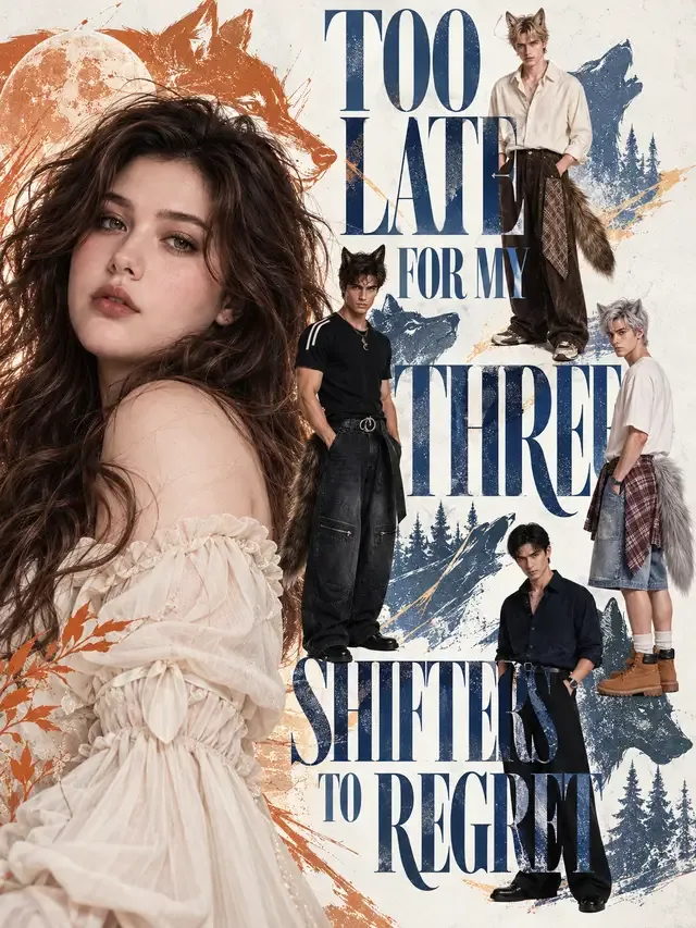 Too Late for My Three Shifters to Regret cover