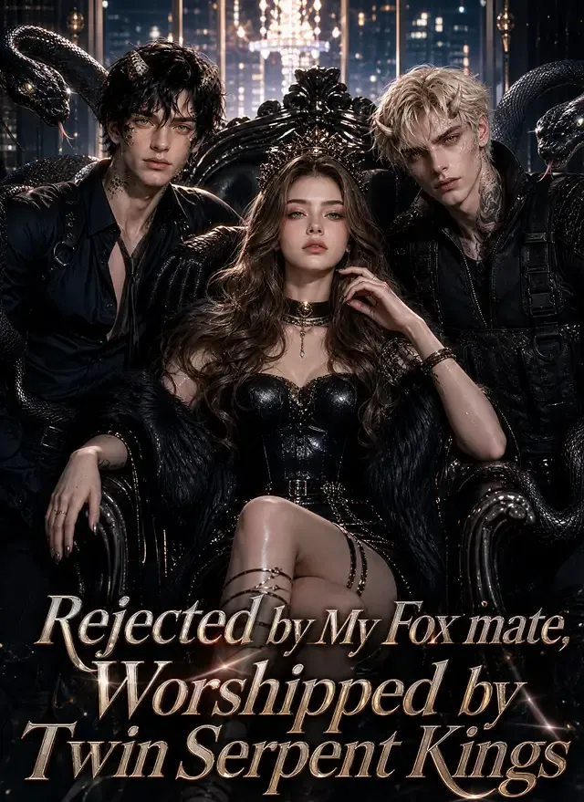 Rejected by My Fox mate, Worshipped by Twin Serpent Kings cover