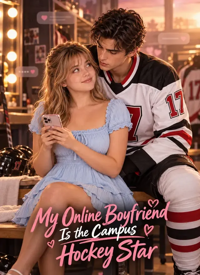 My Online Boyfriend Is the Campus Hockey Star cover