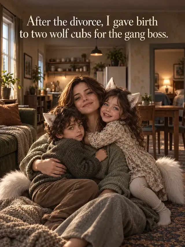 After the divorce, I gave birth to two wolf cubs for the gang boss. cover
